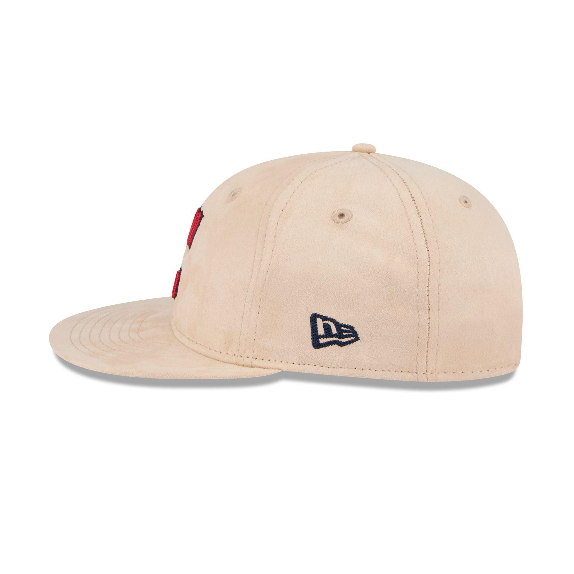 Cleveland Guardians Stone Suede Retro Crown 9FIFTY Snapback Hat Male Product Image