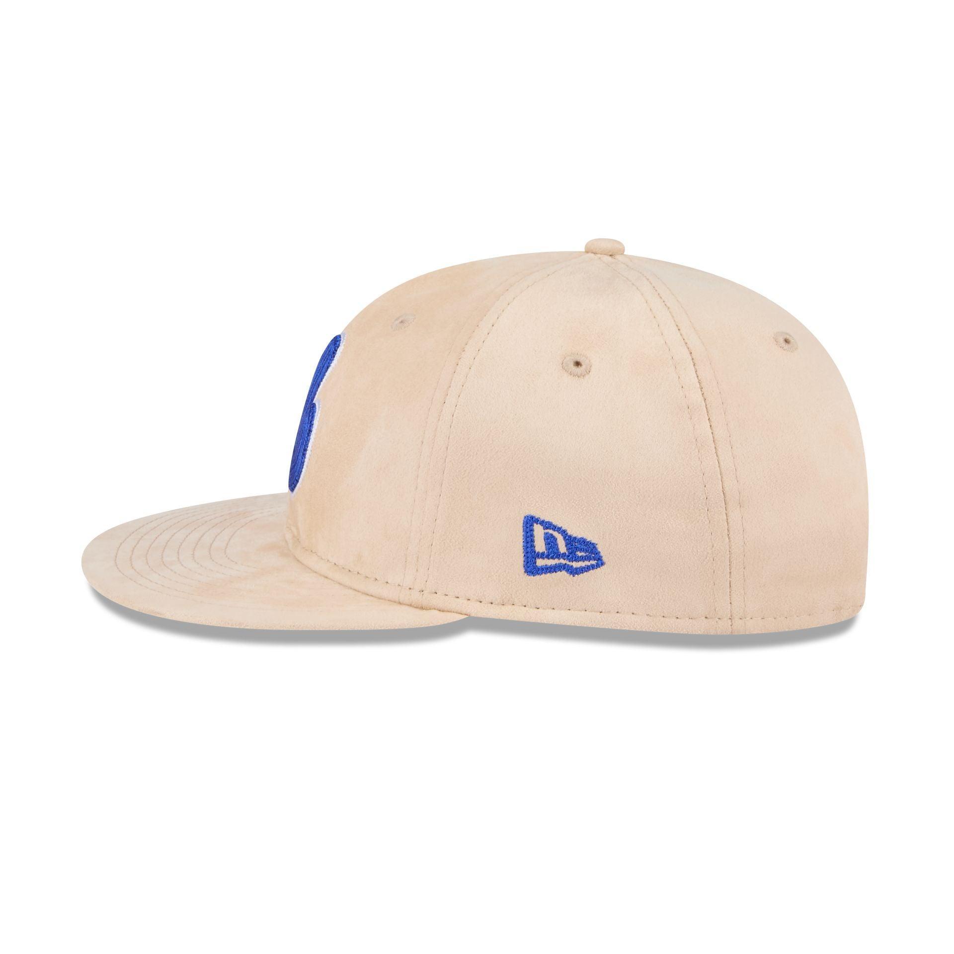 Montreal Expos Stone Suede Retro Crown 9FIFTY Snapback Hat Male Product Image
