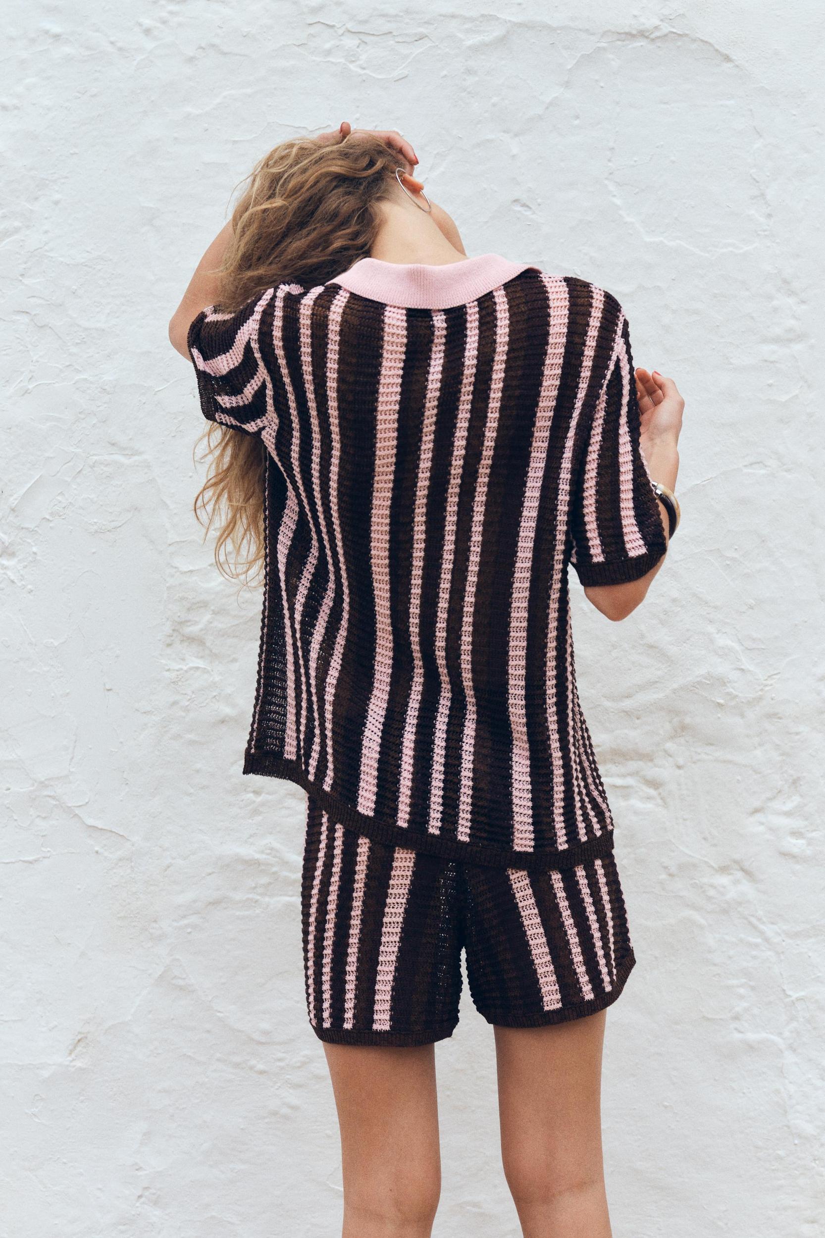 KNIT POLO SWEATER Product Image