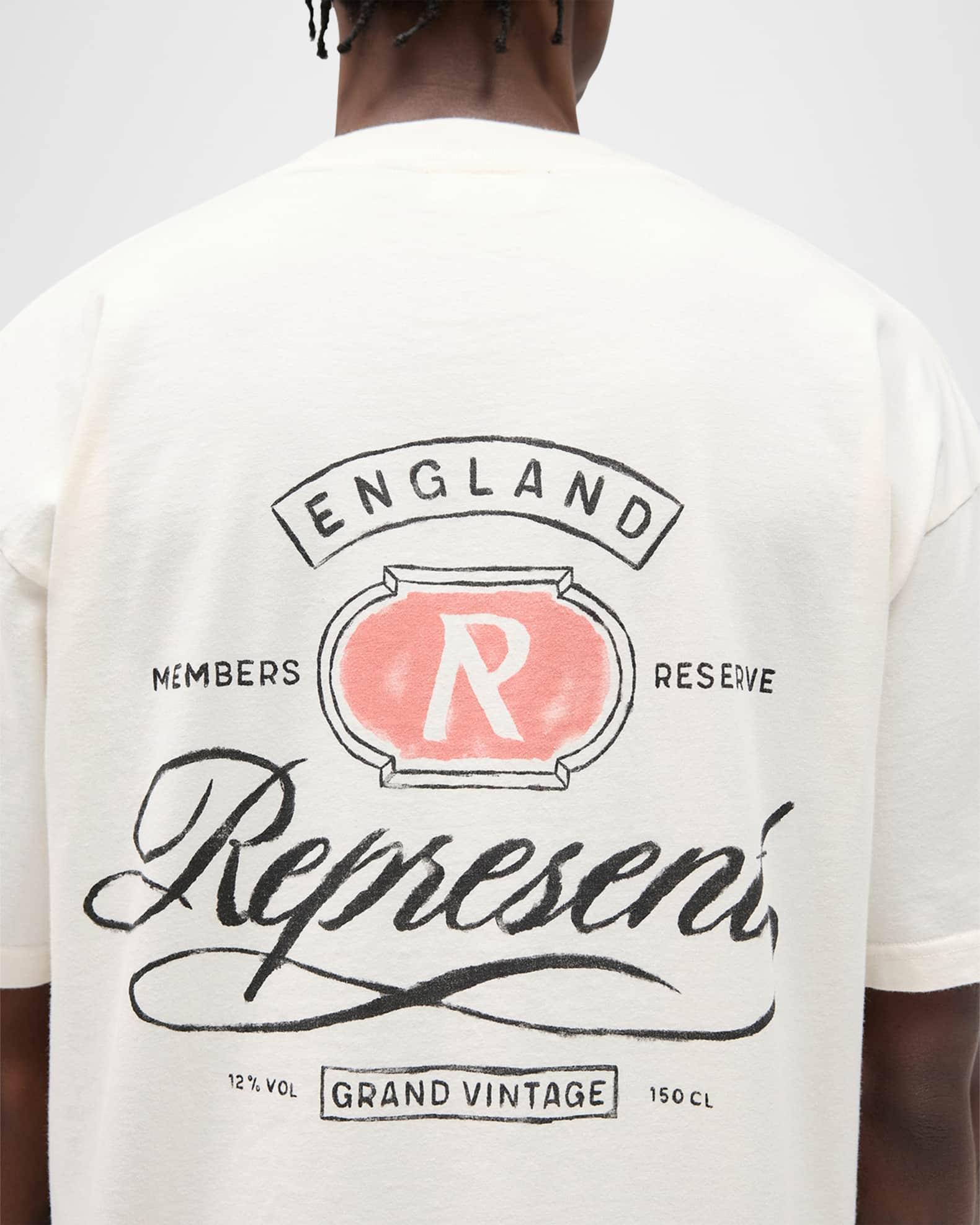 Men's Grand Vintage Hand Drawn Logo T-Shirt Product Image