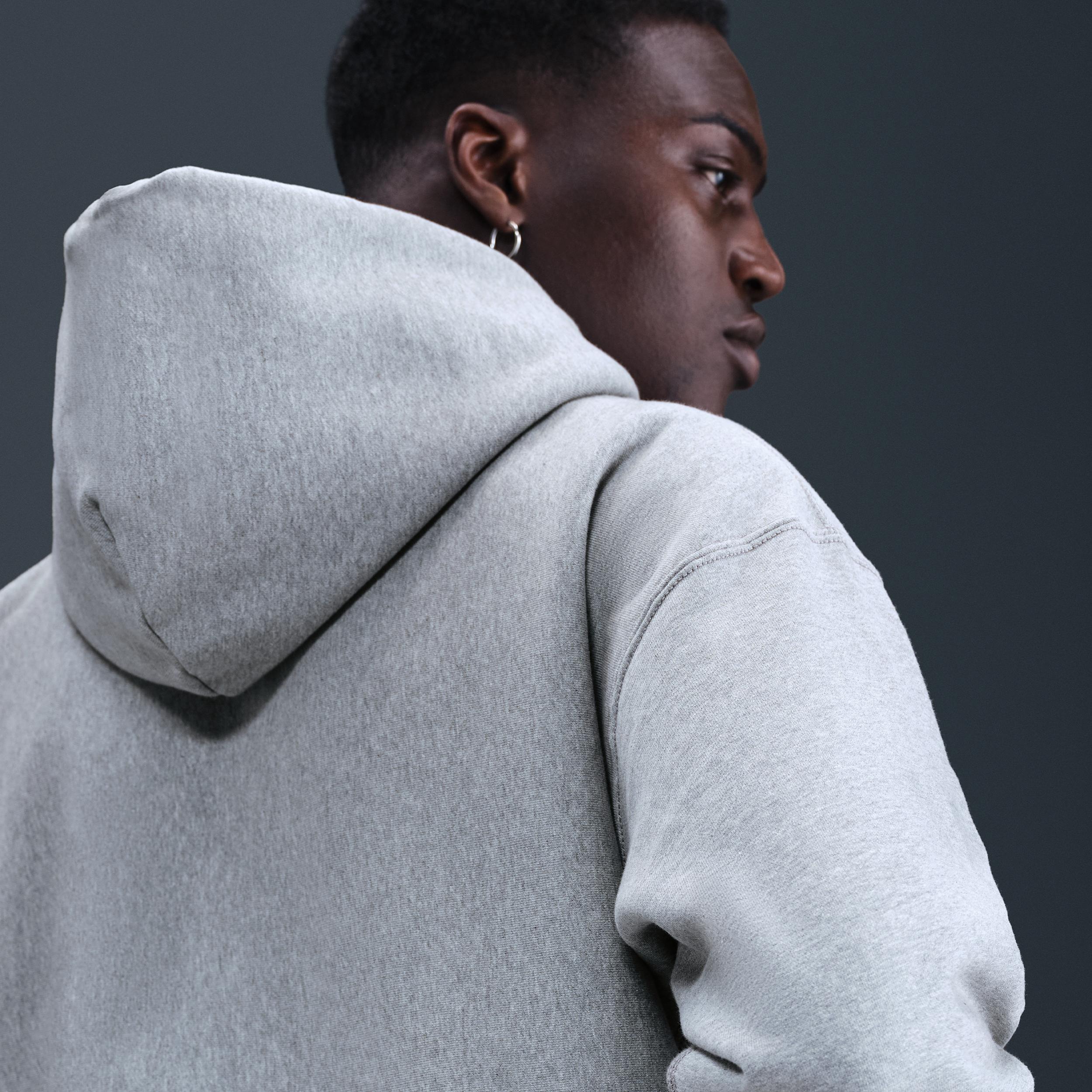 Nike Men's Solo Swoosh Full-Zip Fleece Hoodie Product Image