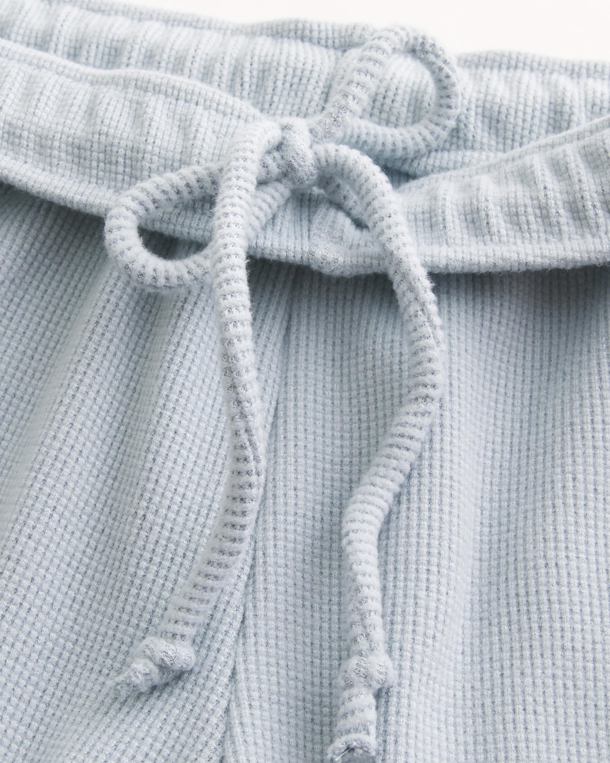 Gilly Hicks Cozy Waffle Wide-Leg Pants Product Image