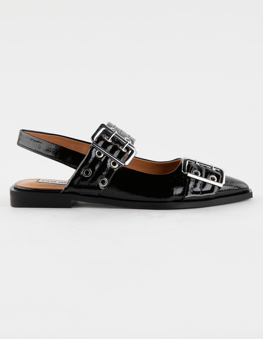 STEVE MADDEN Graya Womens Slingback Flats - BLACK Product Image