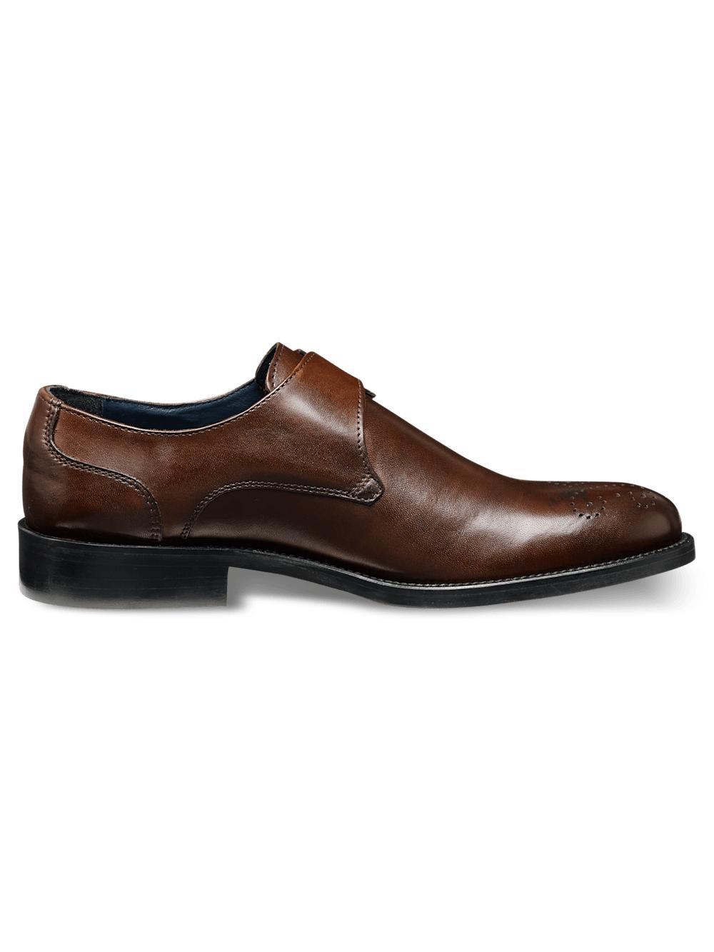 Henry Monk Strap - Dark Brown Product Image