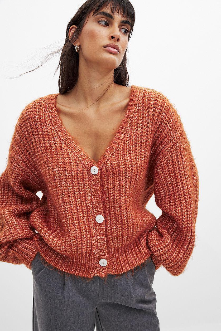 Knitted Oversized Cardigan Product Image