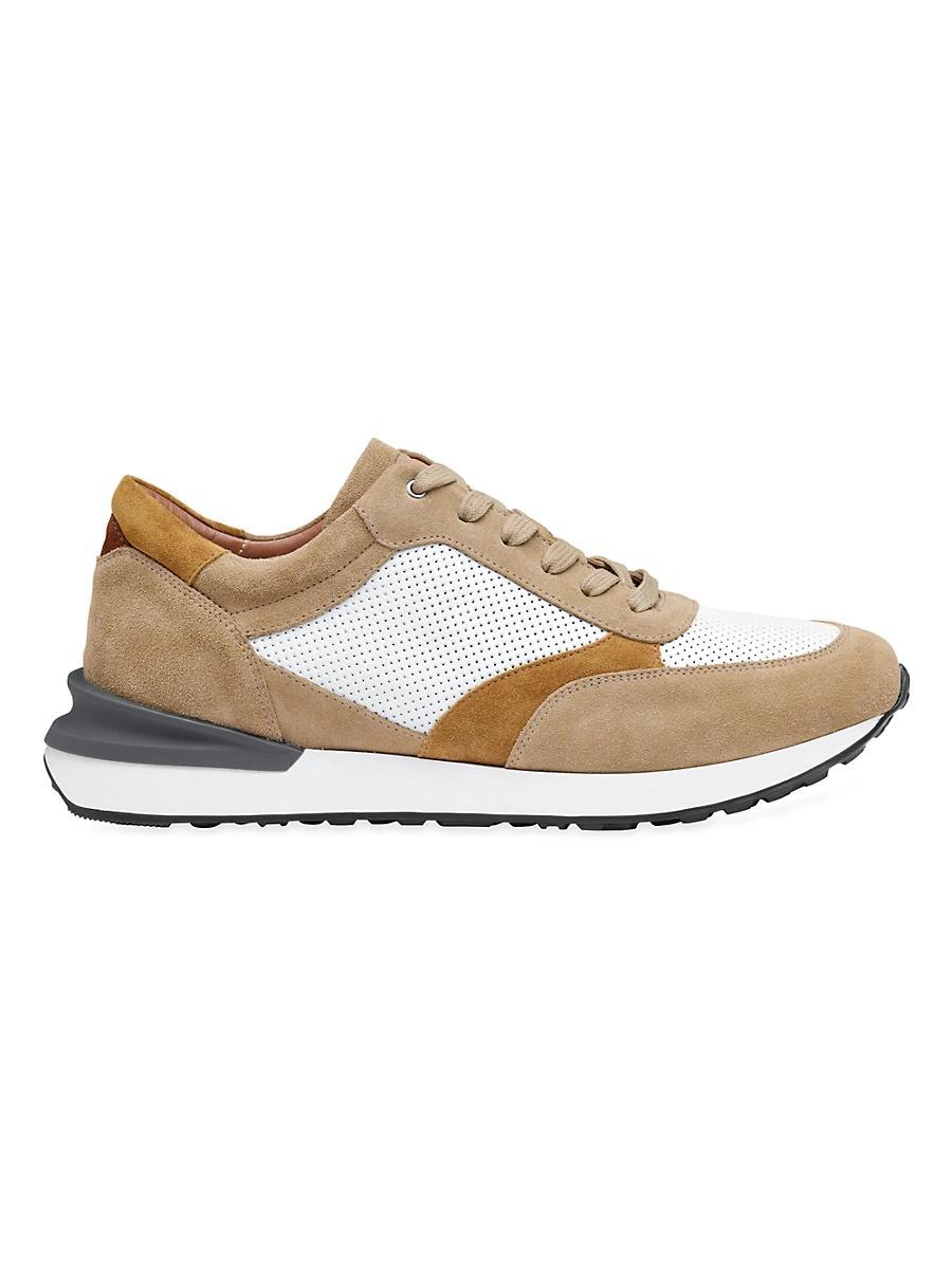 Mens Suede Low-Top Sneakers Product Image