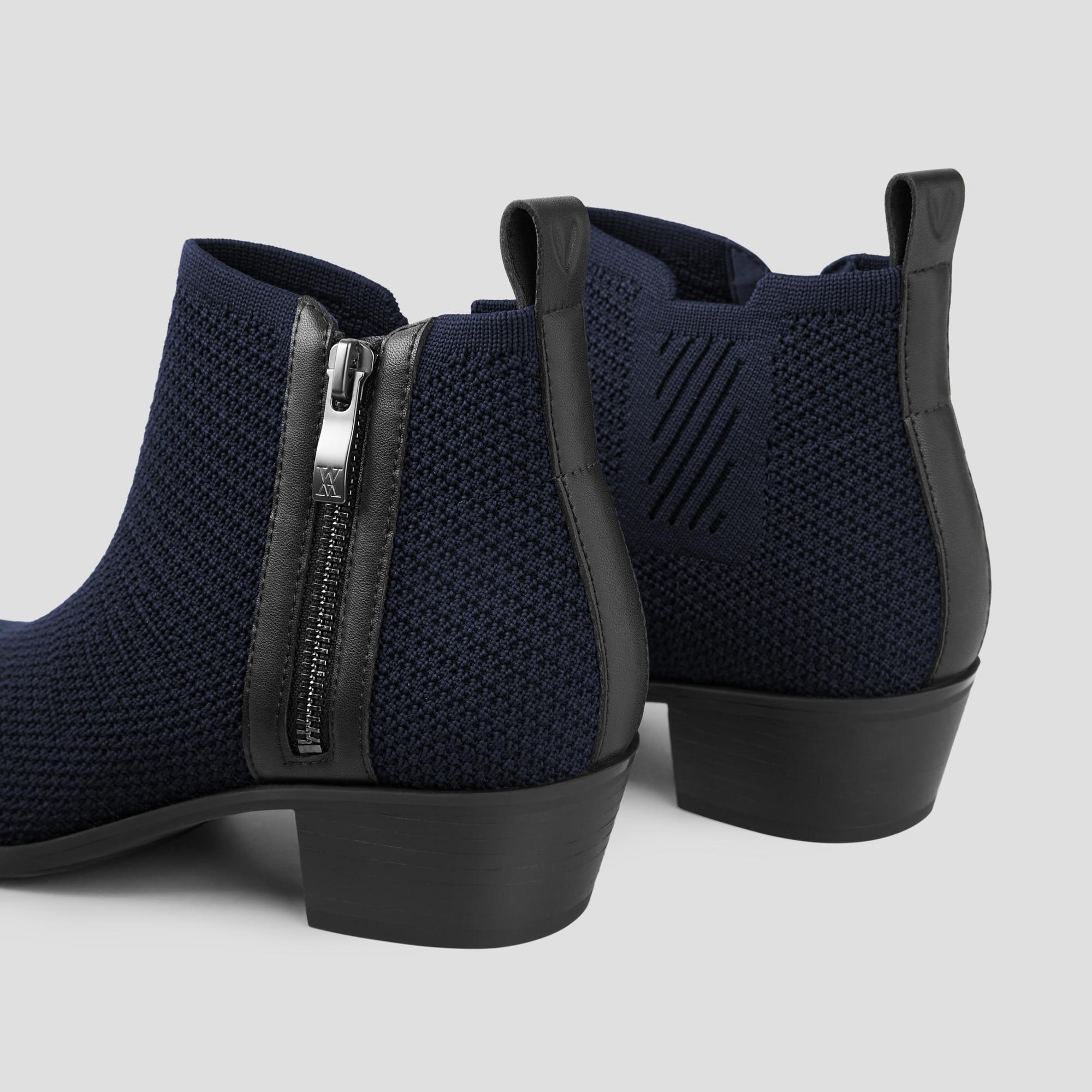 Zip Up Western Ankle Boots (Taylor) Product Image