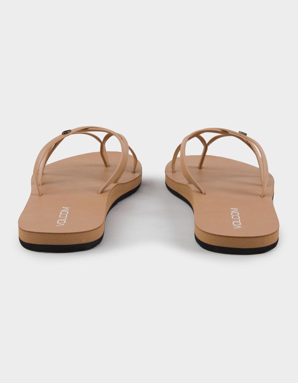 VOLCOM New School II Womens Thong Sandals - BLACK Product Image