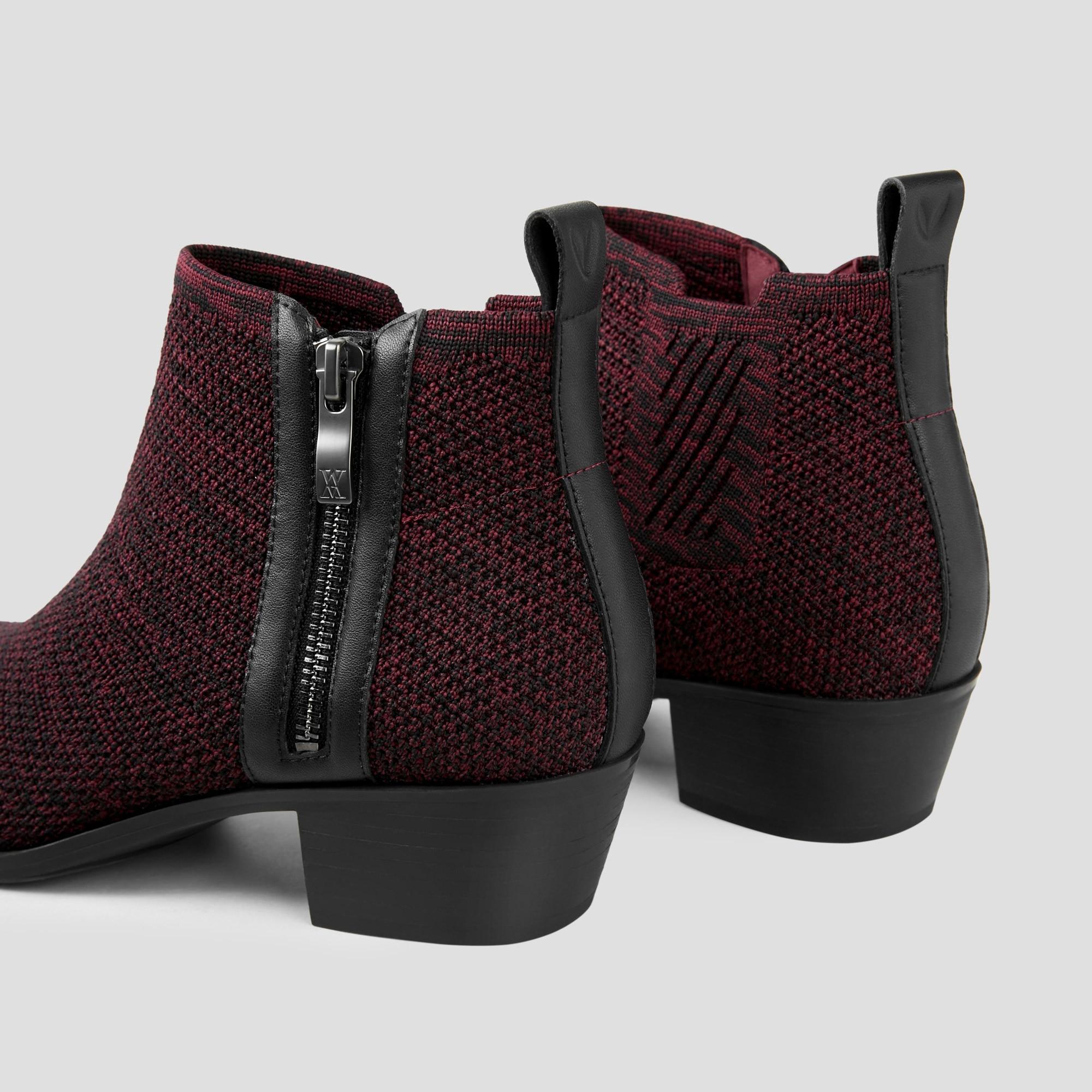 Zip Up Western Ankle Boots (Taylor) Product Image