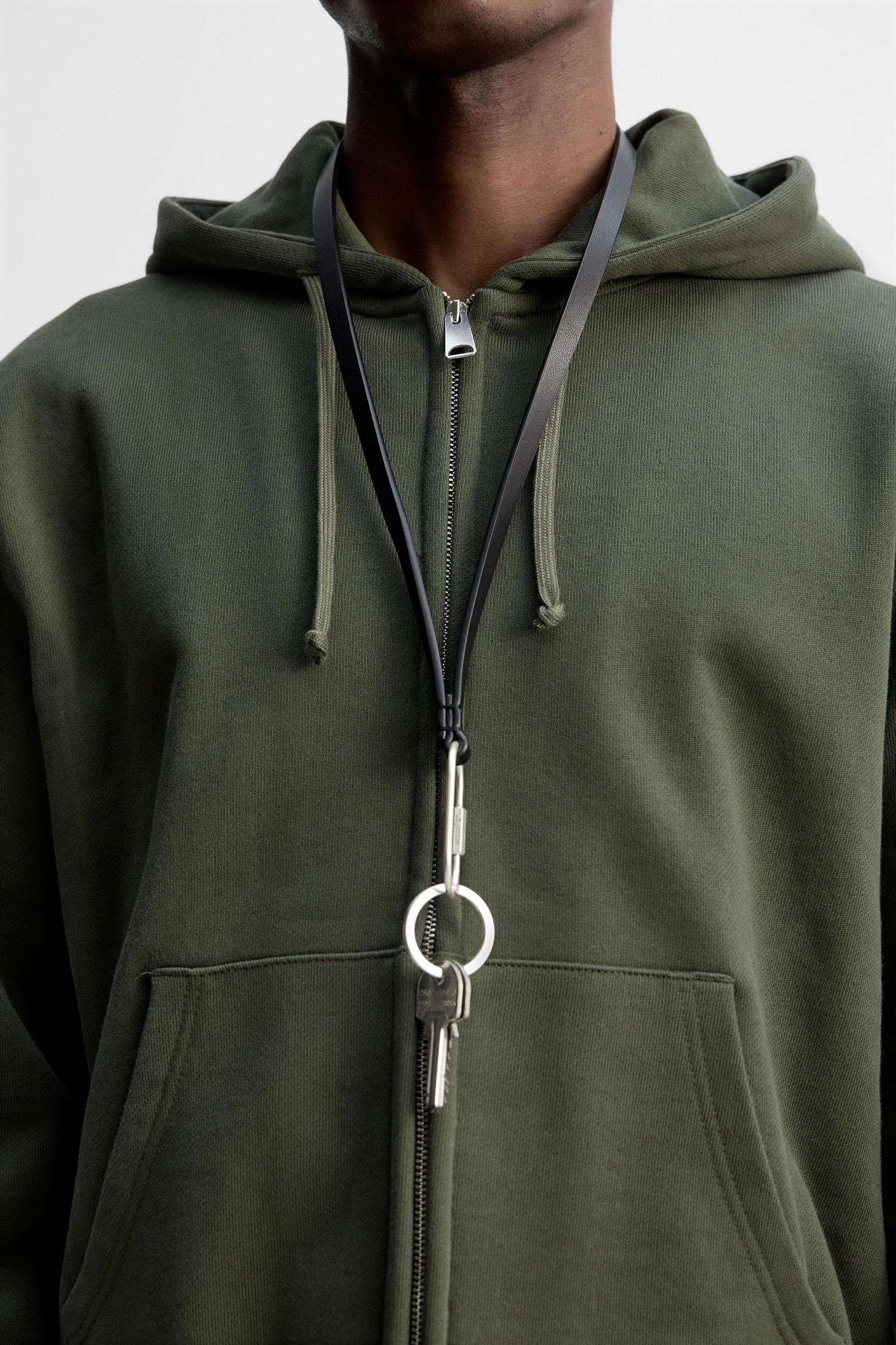 LEATHER CHARM KEYCHAIN Product Image