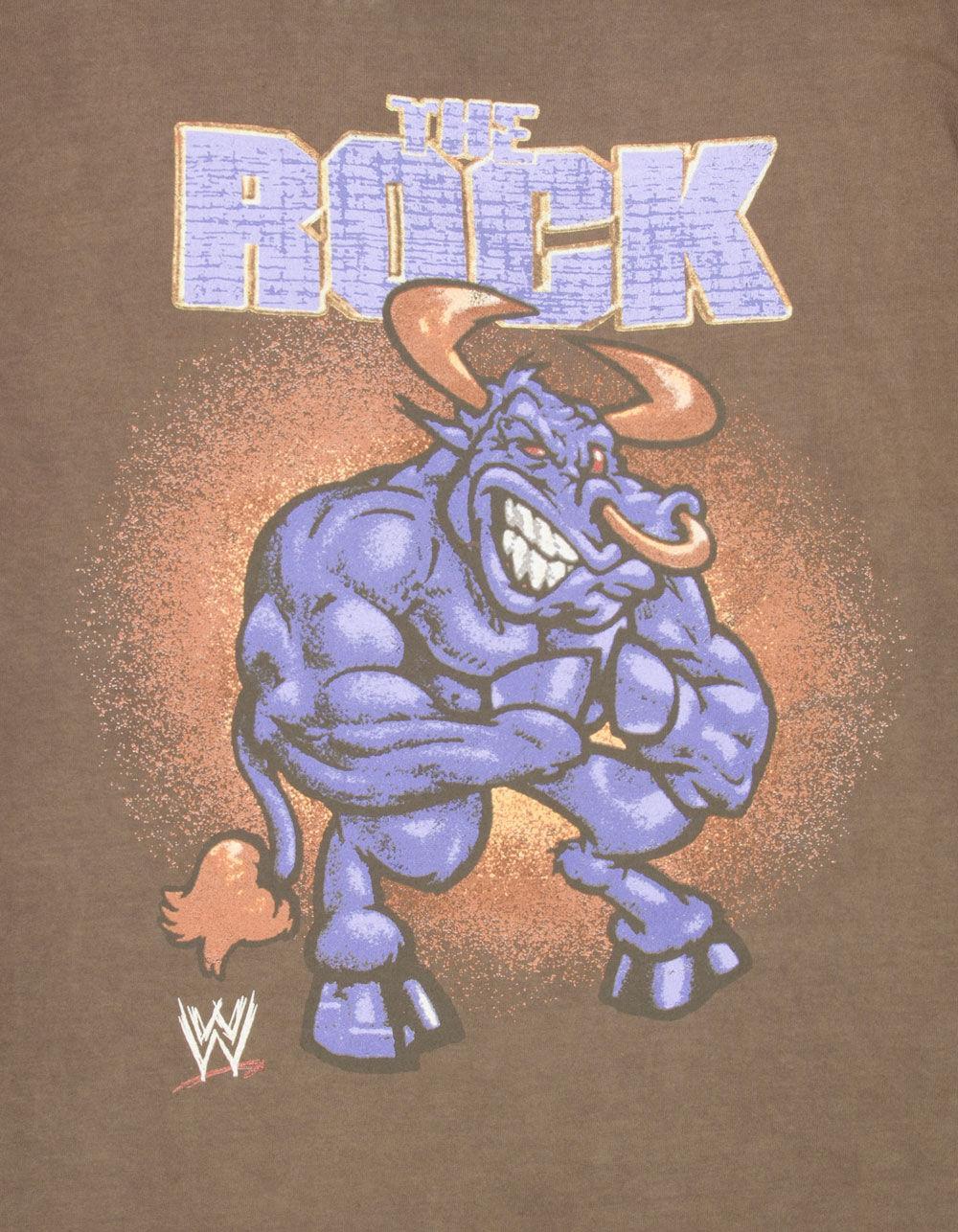 WWE The Rock Bull Mens Tee Product Image