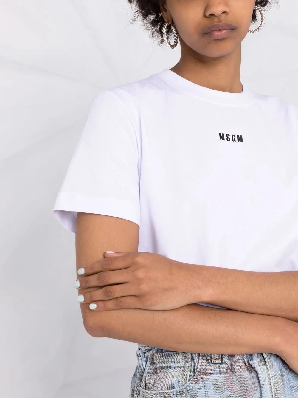 logo-print short-sleeved T-shirt Product Image