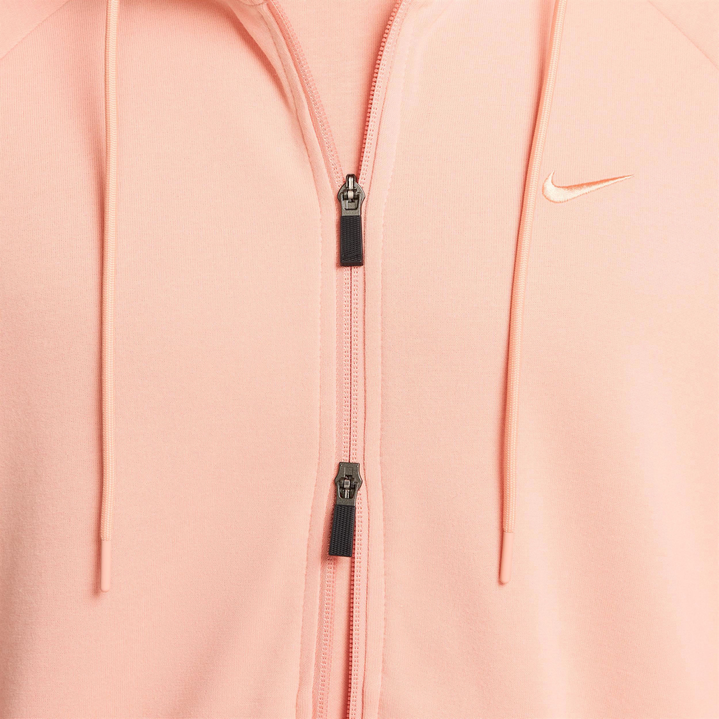 Nike Men's Primary Fleece Dri-FIT UV Full-Zip Performance Hoodie Product Image