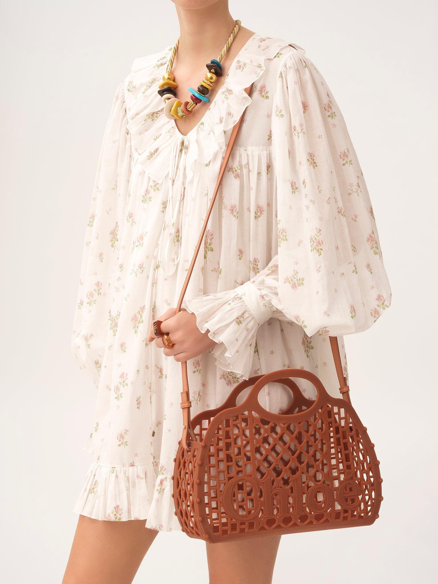 Chloé Cage tote bag in jelly Product Image