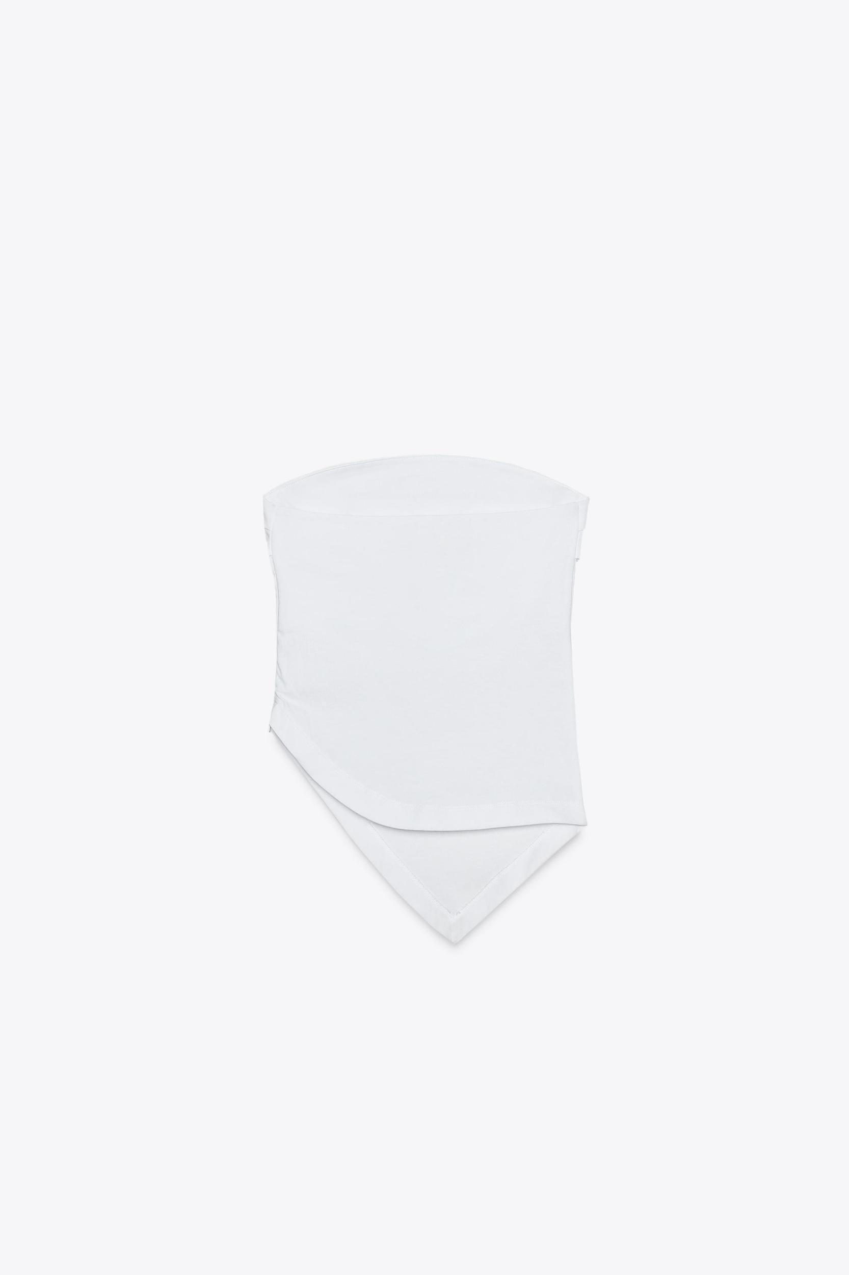 ASYMMETRIC STRAPLESS TOP Product Image