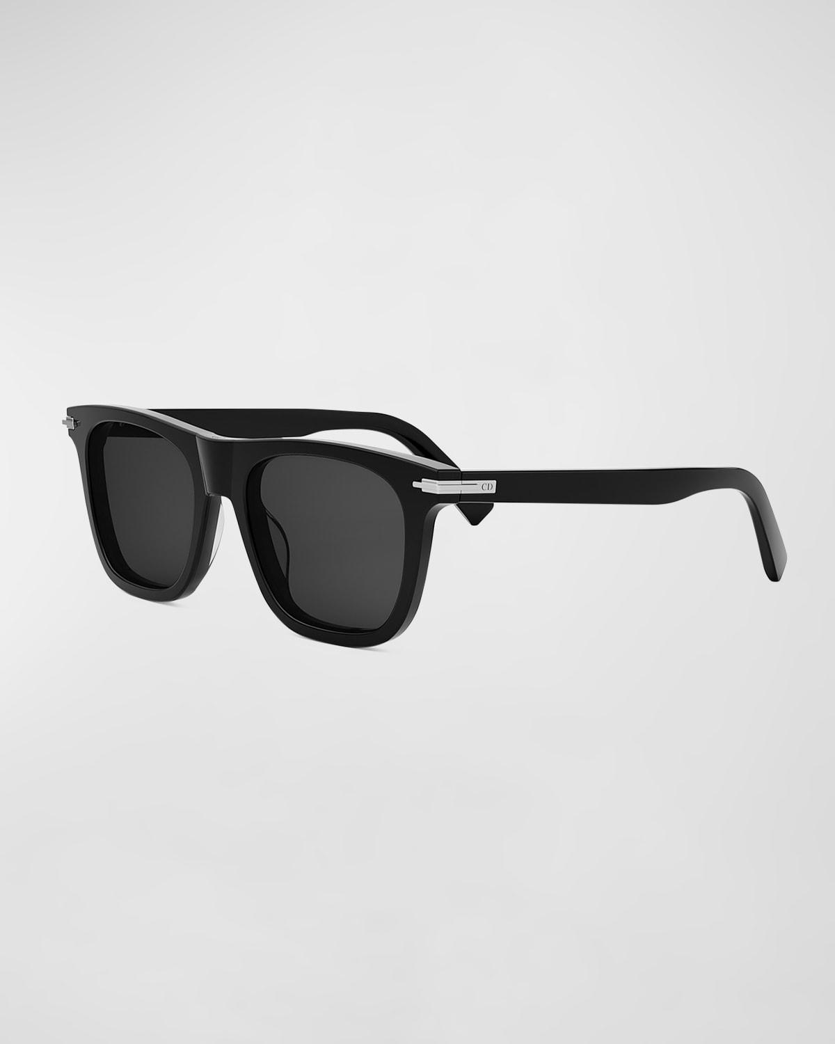 Mens DiorBlackSuit S13I Havana 53MM Square Sunglasses Product Image