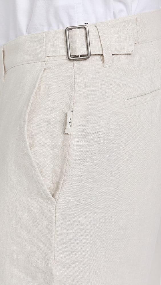 Onia Linen Trousers | Shopbop Product Image