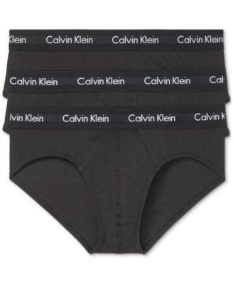 Men's Calvin Klein 3-pack Cotton Stretch Briefs, Size: Small, White Product Image