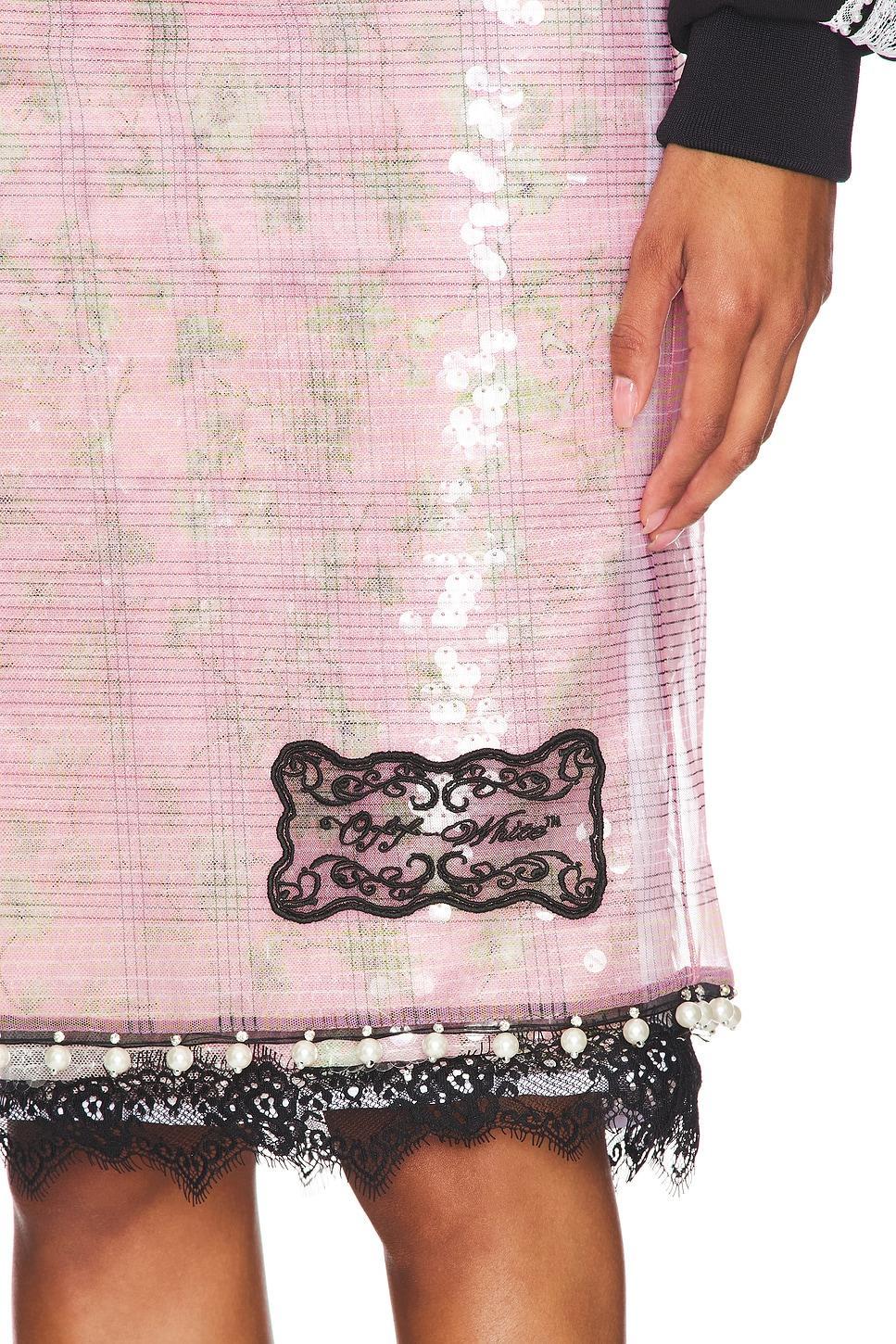 Ramage 20's Midi Skirt OFF-WHITE Product Image