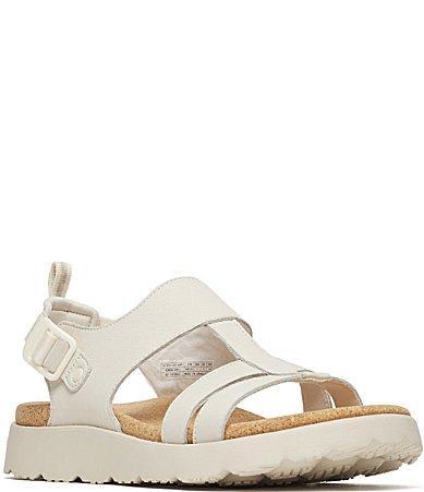 Merrell Womens Fleur Backstrap Nubuck Leather Sandals Product Image