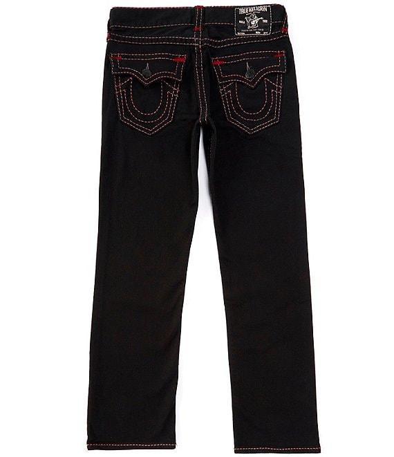 True Religion Ricky Regular Fit Pickstitched Jeans Product Image