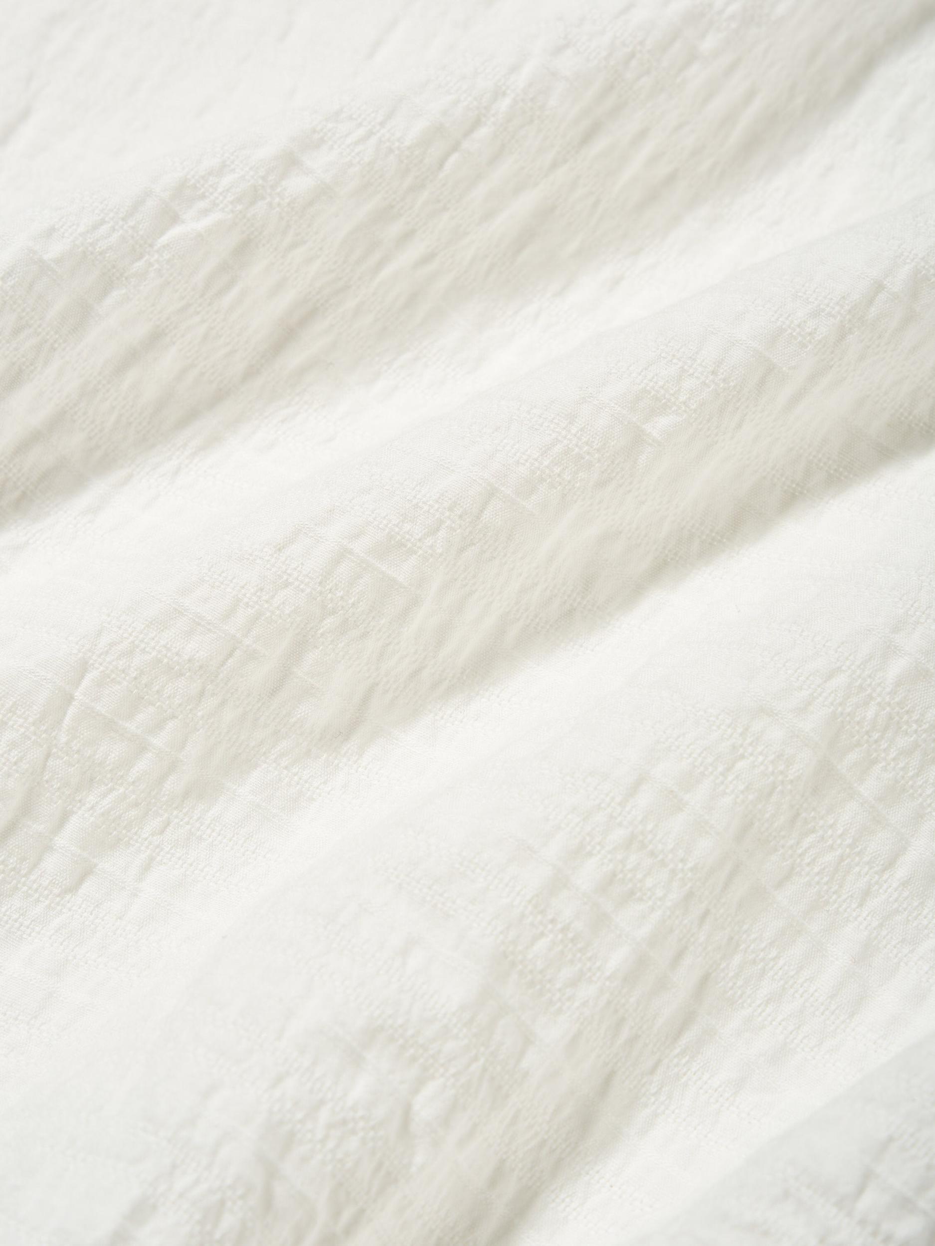 Universal Works Overhead Shirt in Ecru Dolly Stripe Product Image