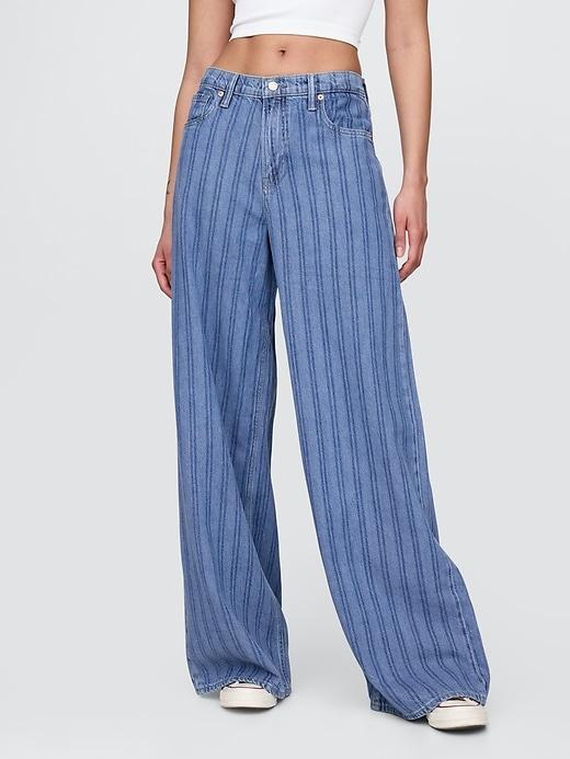 Mid Rise UltraSoft Baggy Jeans Product Image