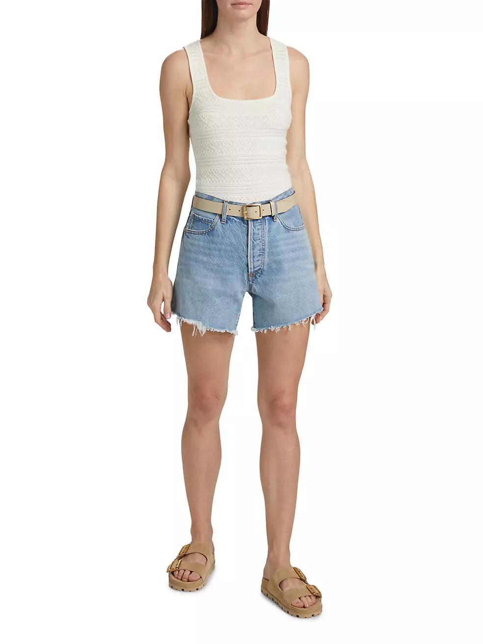Archie Raw-Hem Shorts Product Image