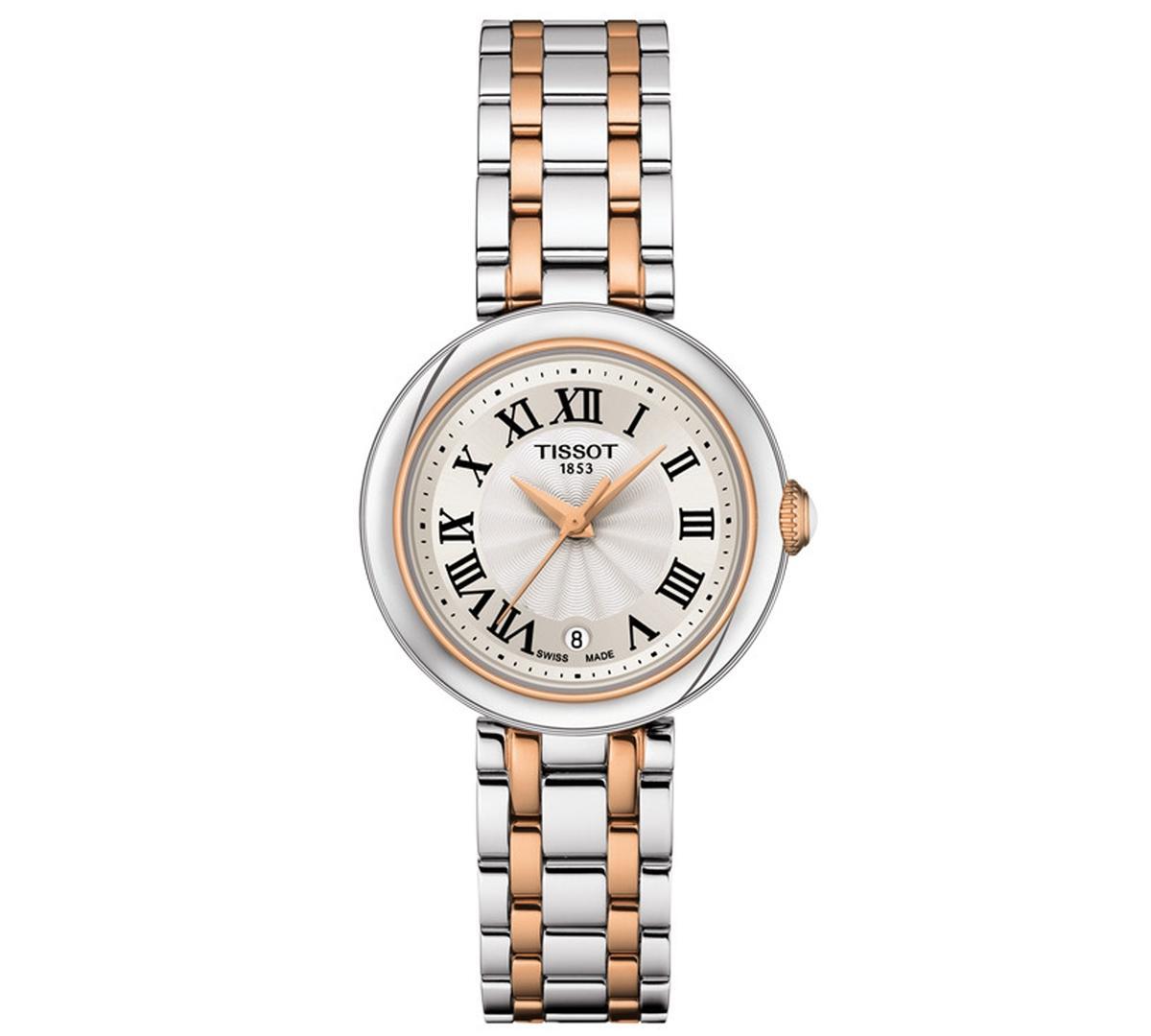 Tissot Womens Bellissima Quartz Analog Silver Stainless Steel Small Bracelet Watch Product Image