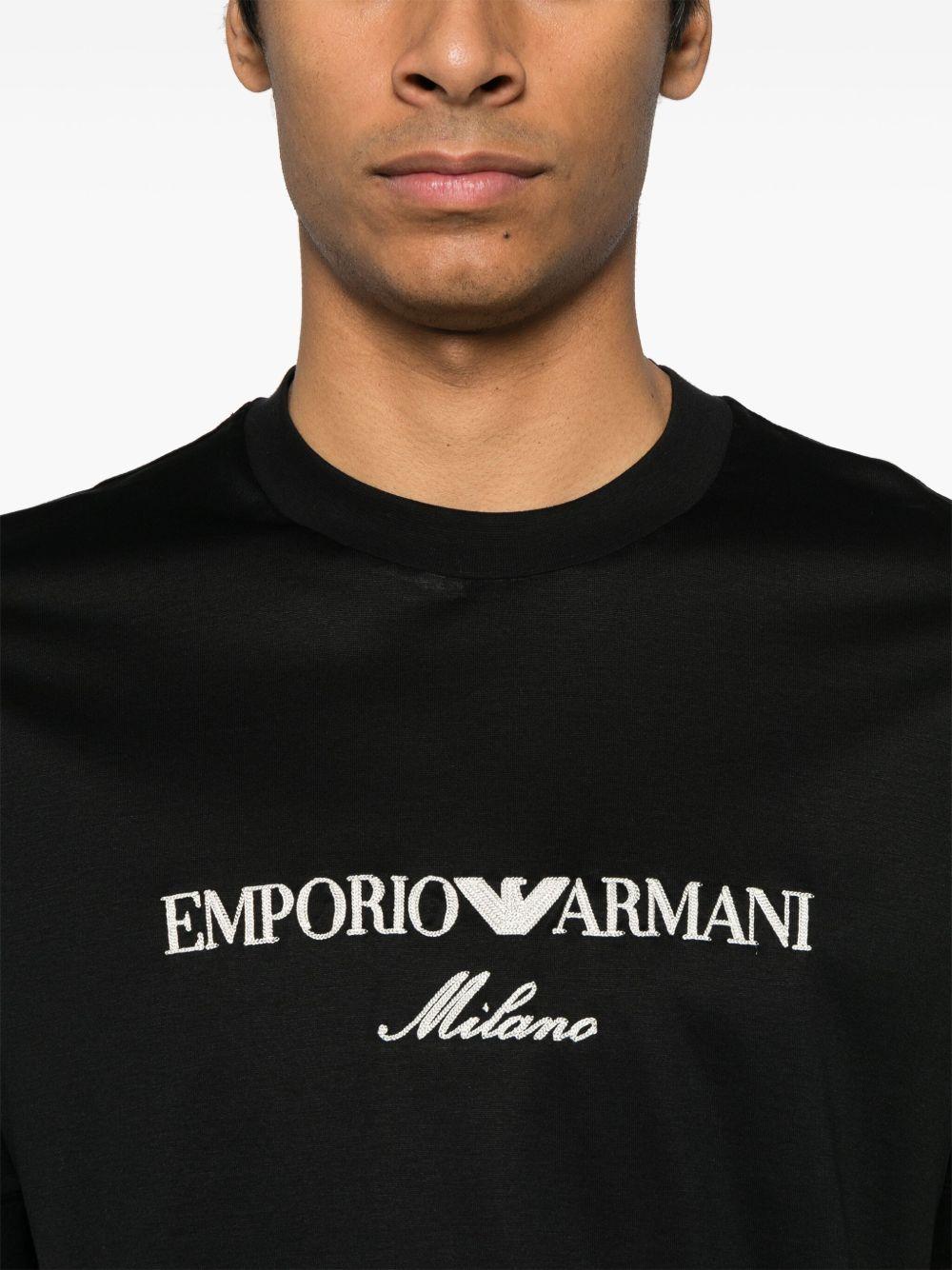 logo-embroidered T-shirt Product Image