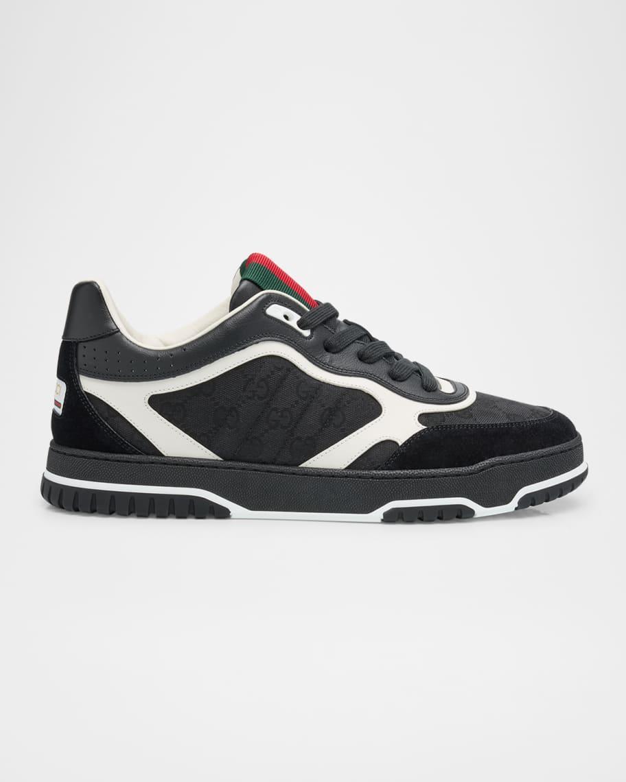 Mens Re-Web GG Supreme Canvas and Leather Sneakers Product Image