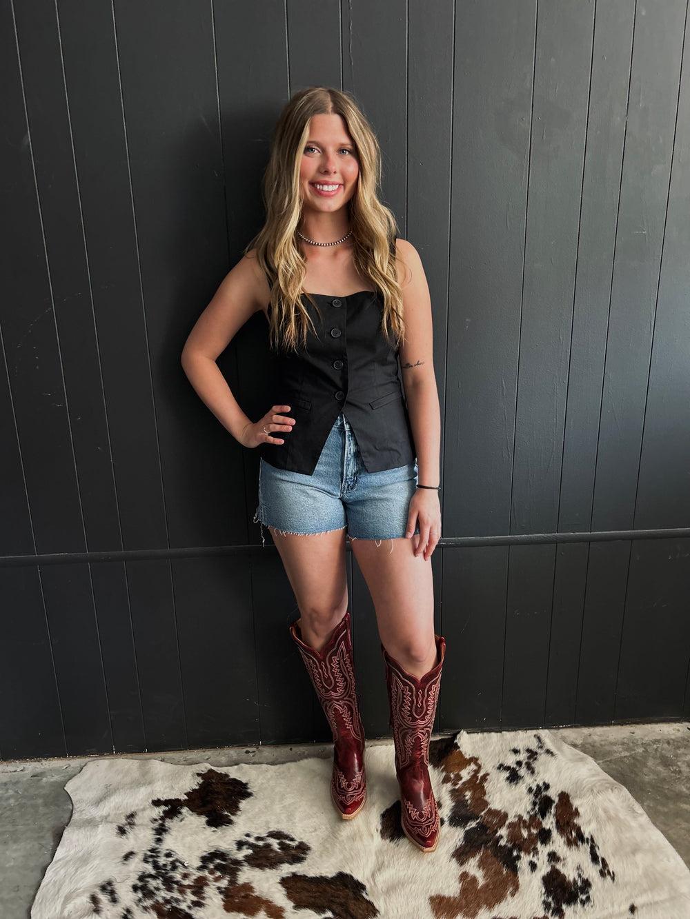 Women's Ariat Red Casanova XToe Boots Product Image