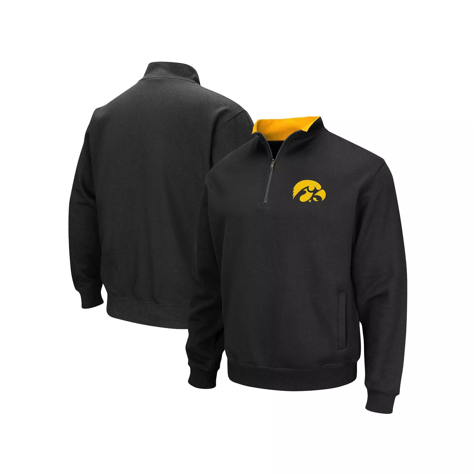 Men's Colosseum Red Houston Cougars Tortugas Logo Quarter-Zip Pullover Jacket, Size: Small, Hou Red Product Image