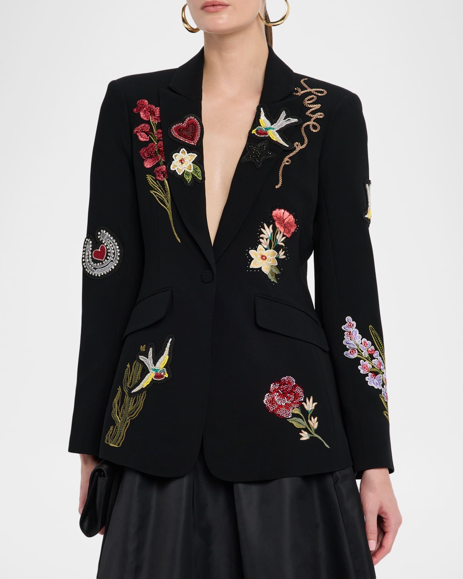 Cheyenne Embroidered Western Amour Blazer Product Image
