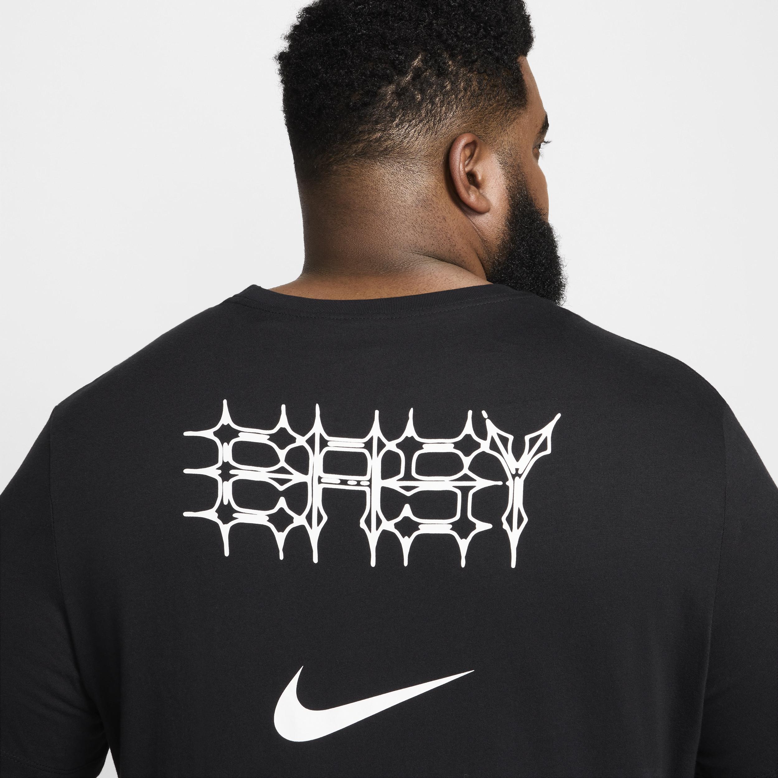 Nike Mens Nike KD T-Shirt - Mens Black/Sail Product Image
