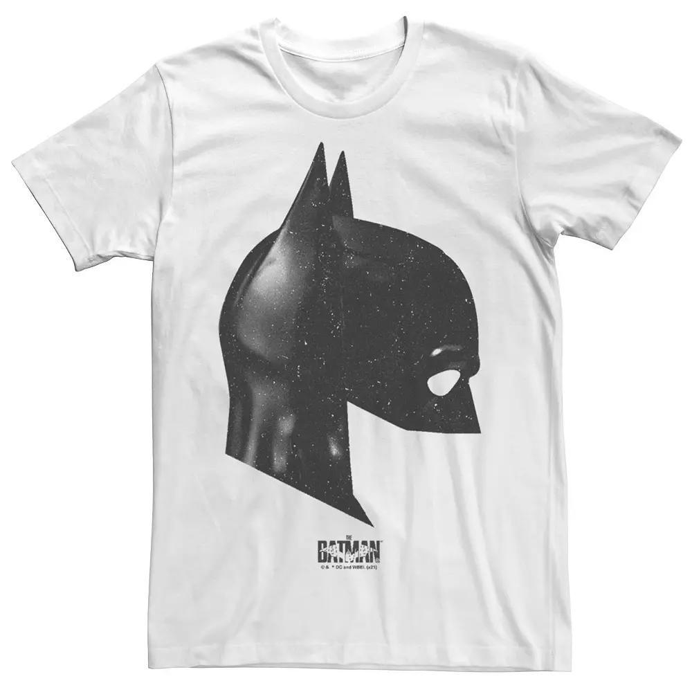Men's DC Comics The Batman Mask Tee, Size: XS, White Product Image
