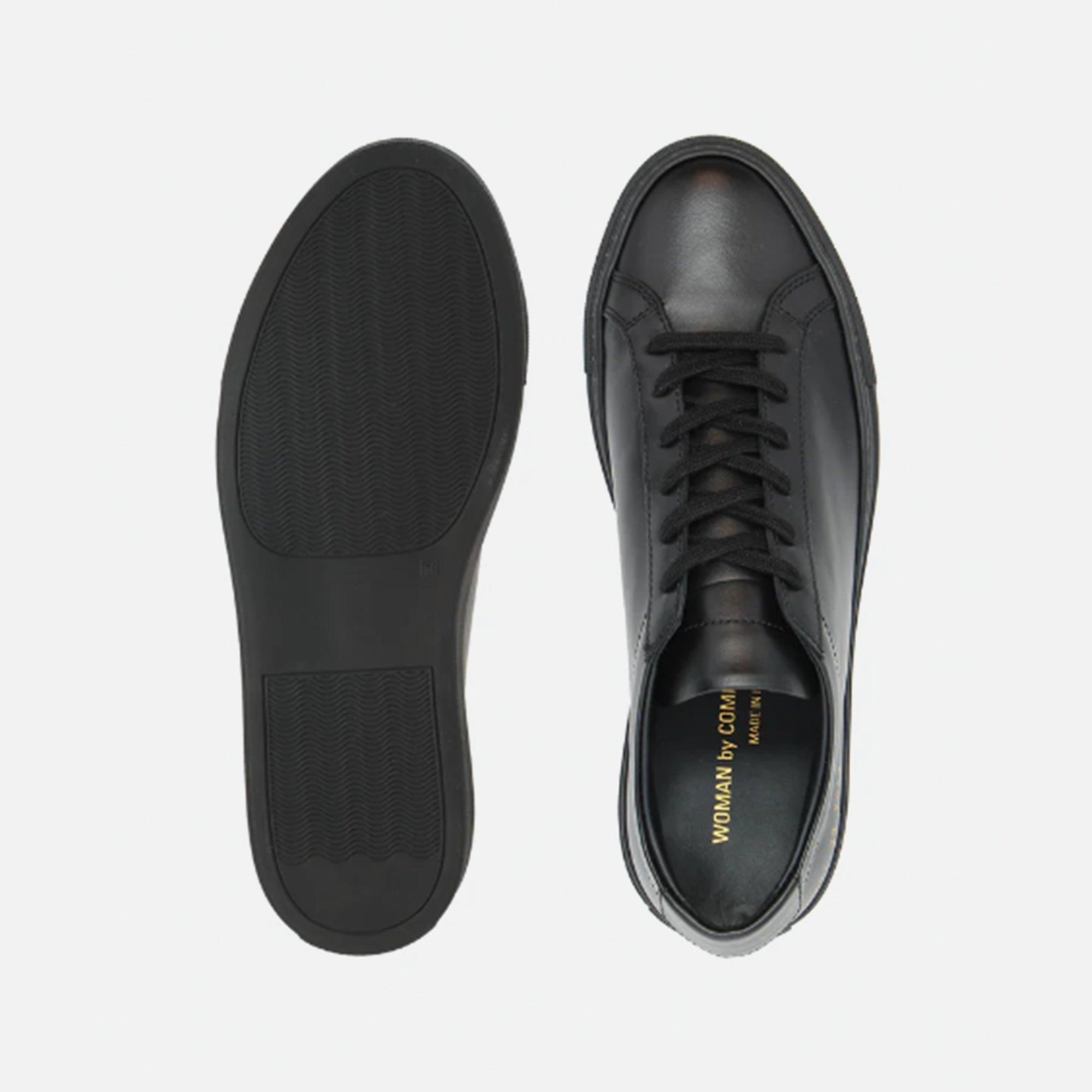 Common Projects WMNS Original Achilles Low - Black Female Product Image