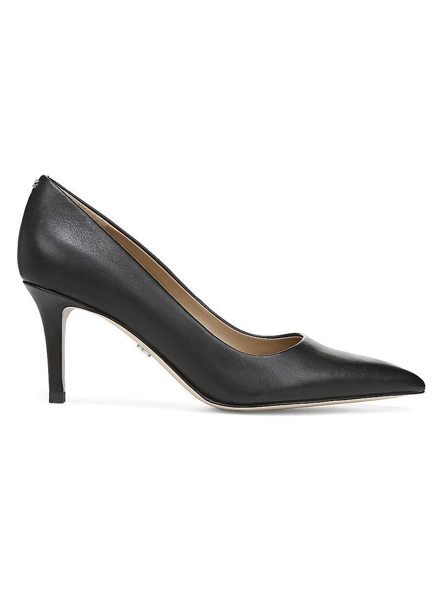 Sam Edelman Vienna Suede Pointed Toe Pumps Product Image