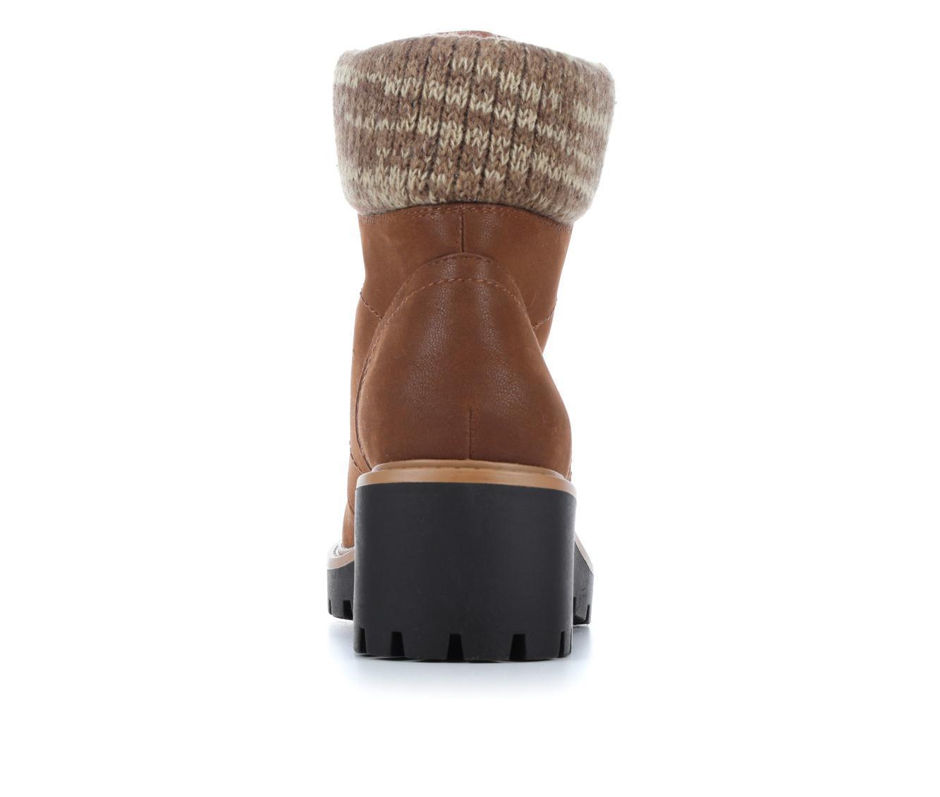 Women's MIA Georgiy Combat Block-Heeled Boots Product Image