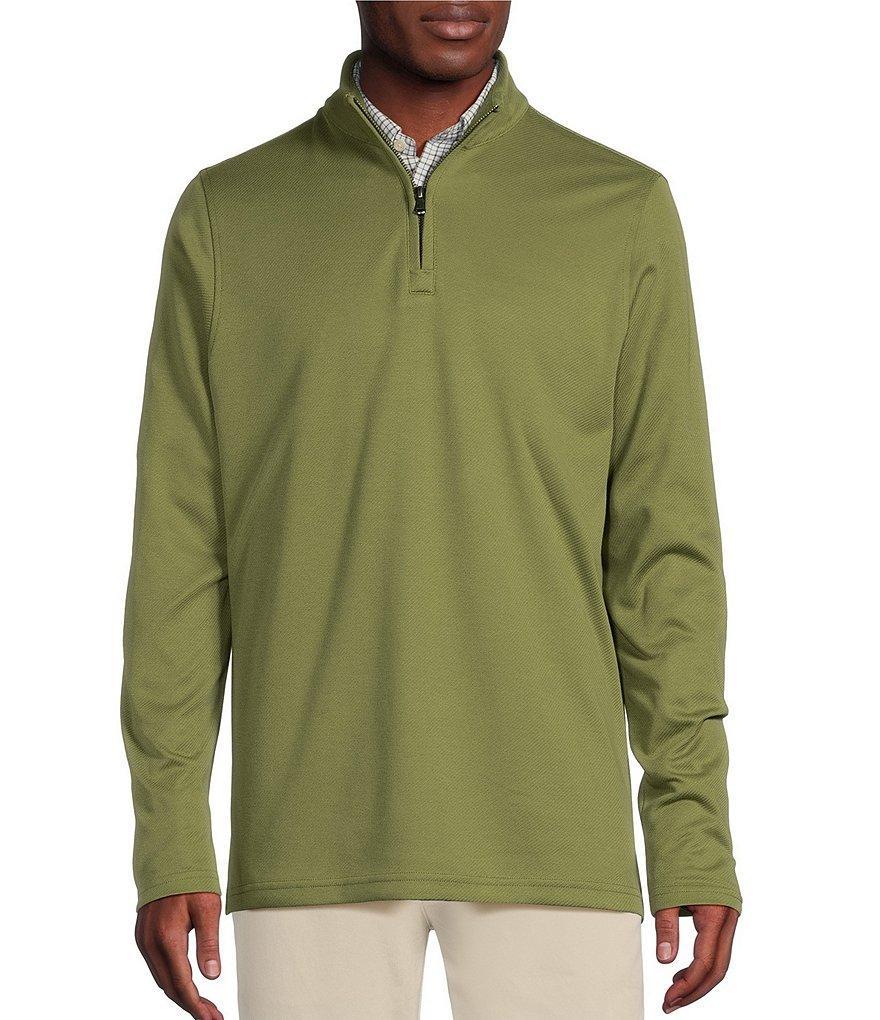 Cremieux Blue Label Solid Quarter-Zip Pullover Product Image