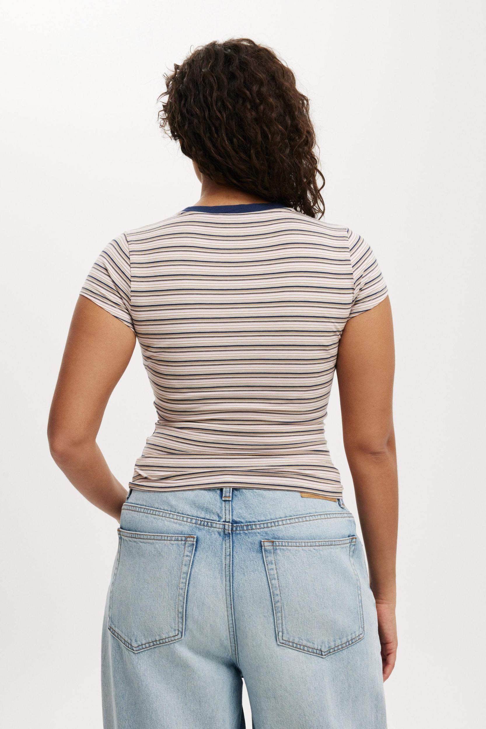Cotton On Women - All Day Crew Tee - White Product Image
