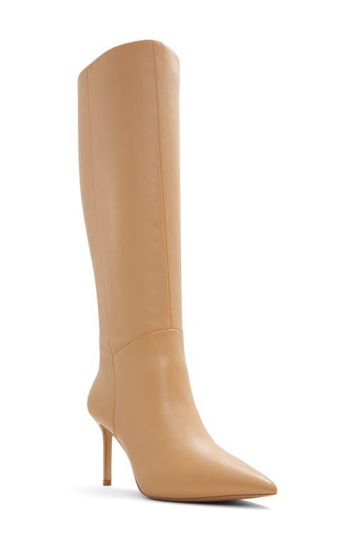ALDO Laroche-wc - Women's Tall Boot - White, Size 9 Product Image