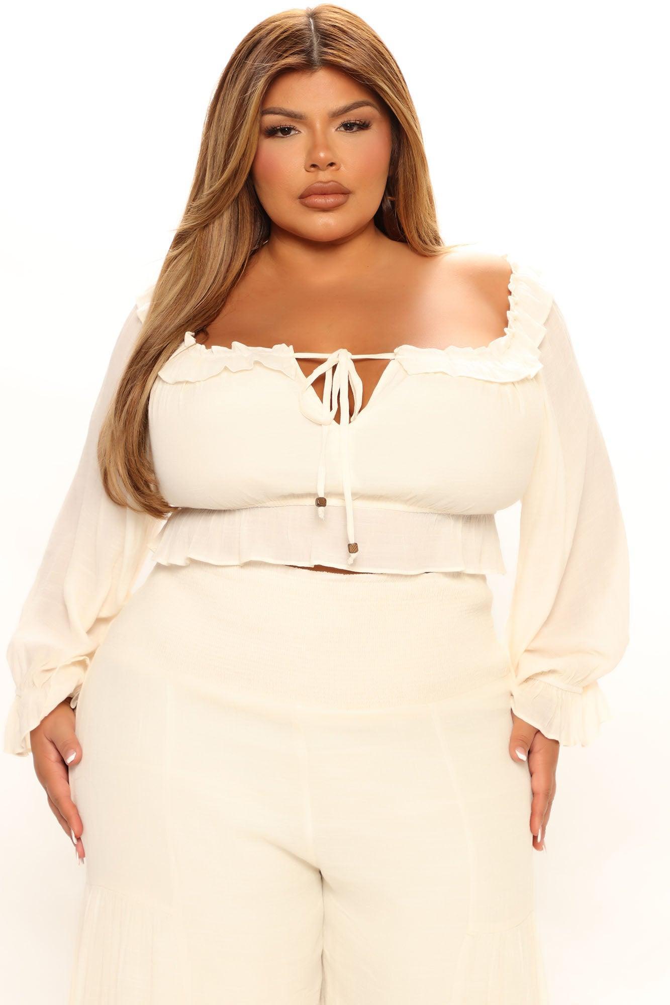 We Should Be Pant Set - Ivory Product Image