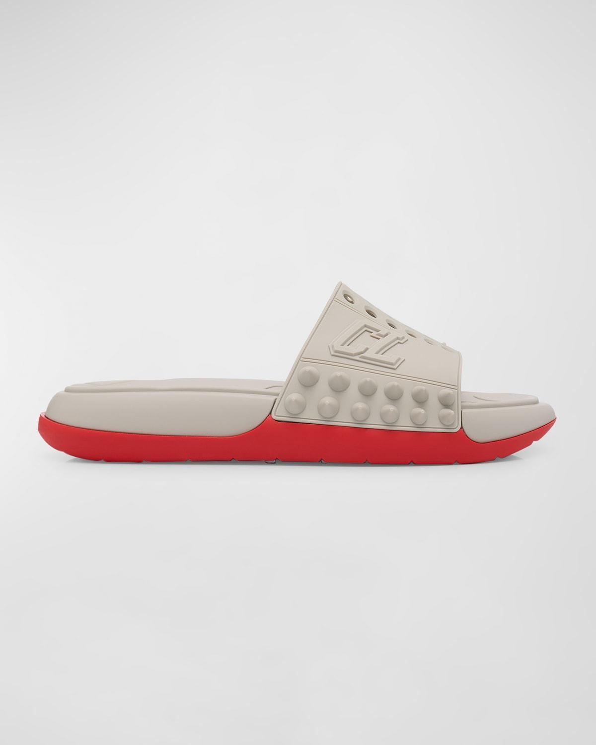Men's Take It Easy Rubber Slide Sandals Product Image