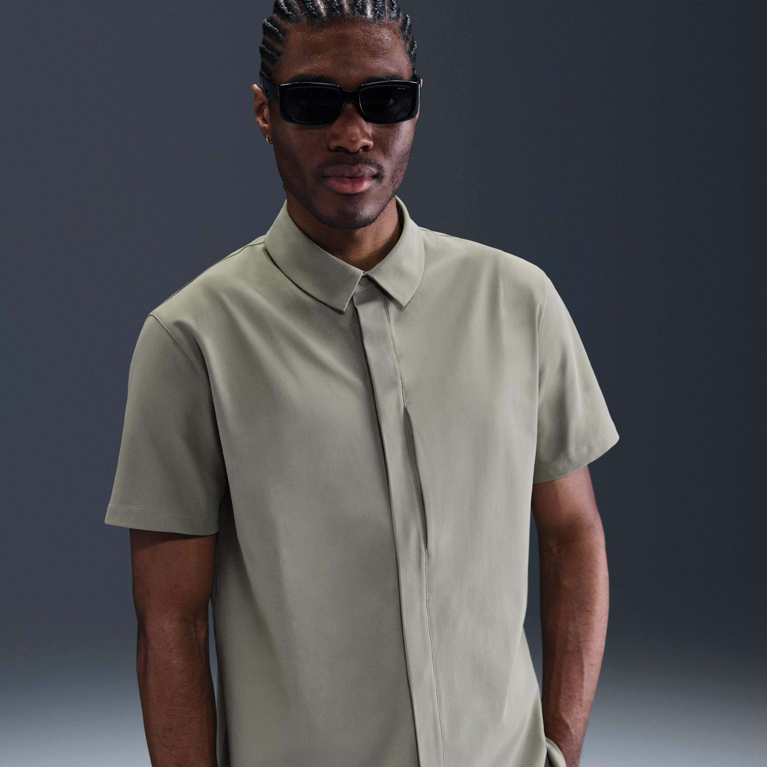Nike 24.7 PerfectStretch Men's Dri-FIT Short-Sleeve Button-Down Top Product Image
