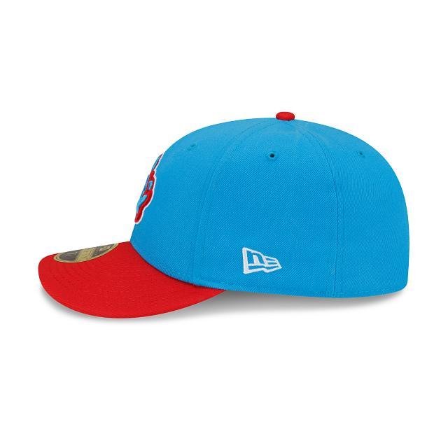 Miami Marlins City Connect Low Profile 59FIFTY Fitted Hat Male Product Image