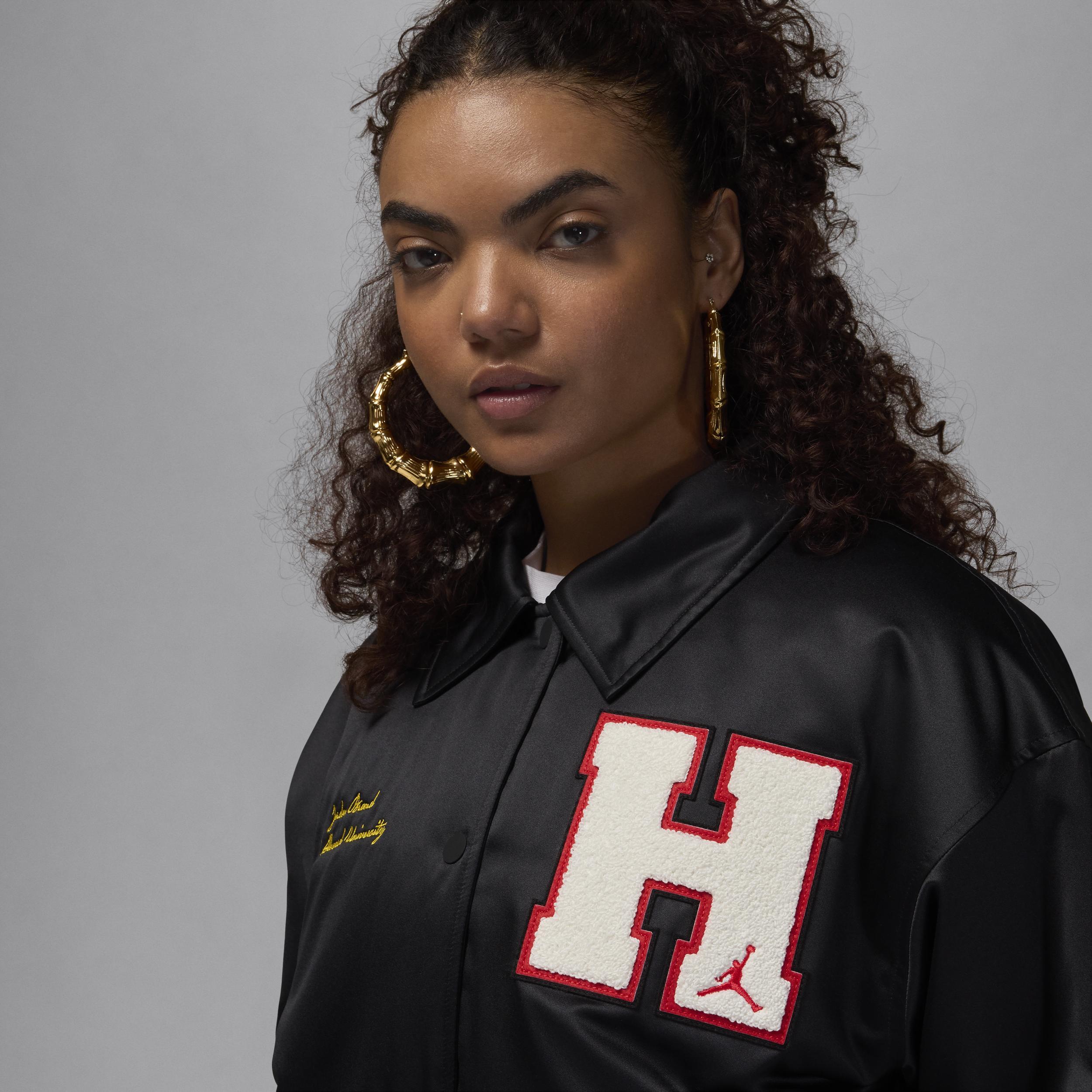 Women's Jordan x Howard University Varsity Jacket Product Image