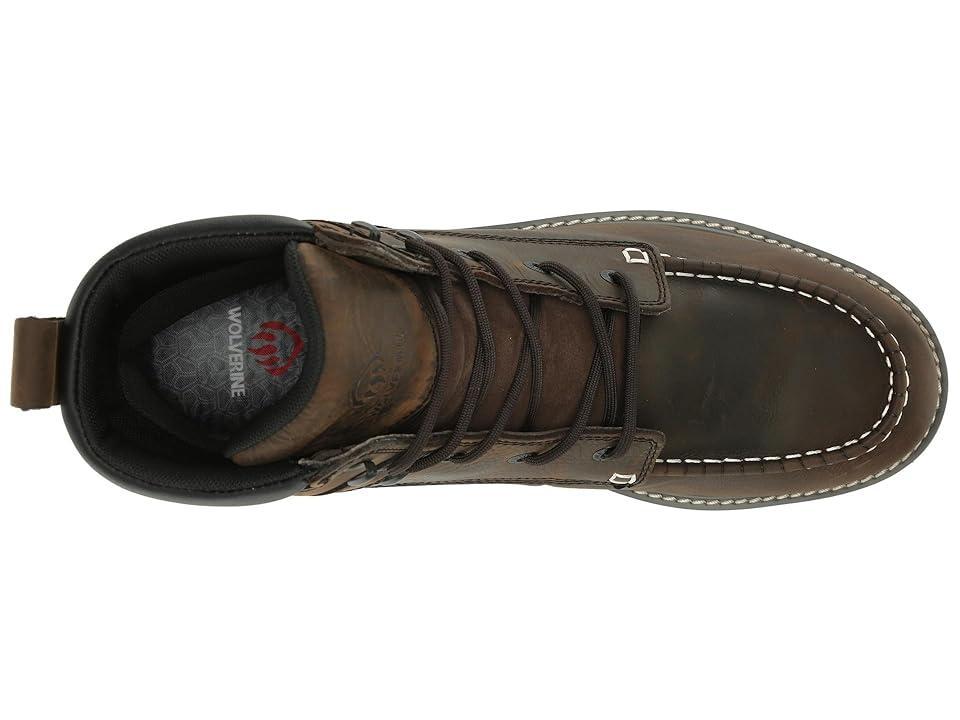 Wolverine Trade Wedge Waterproof 6 (Dark ) Men's Boots Product Image