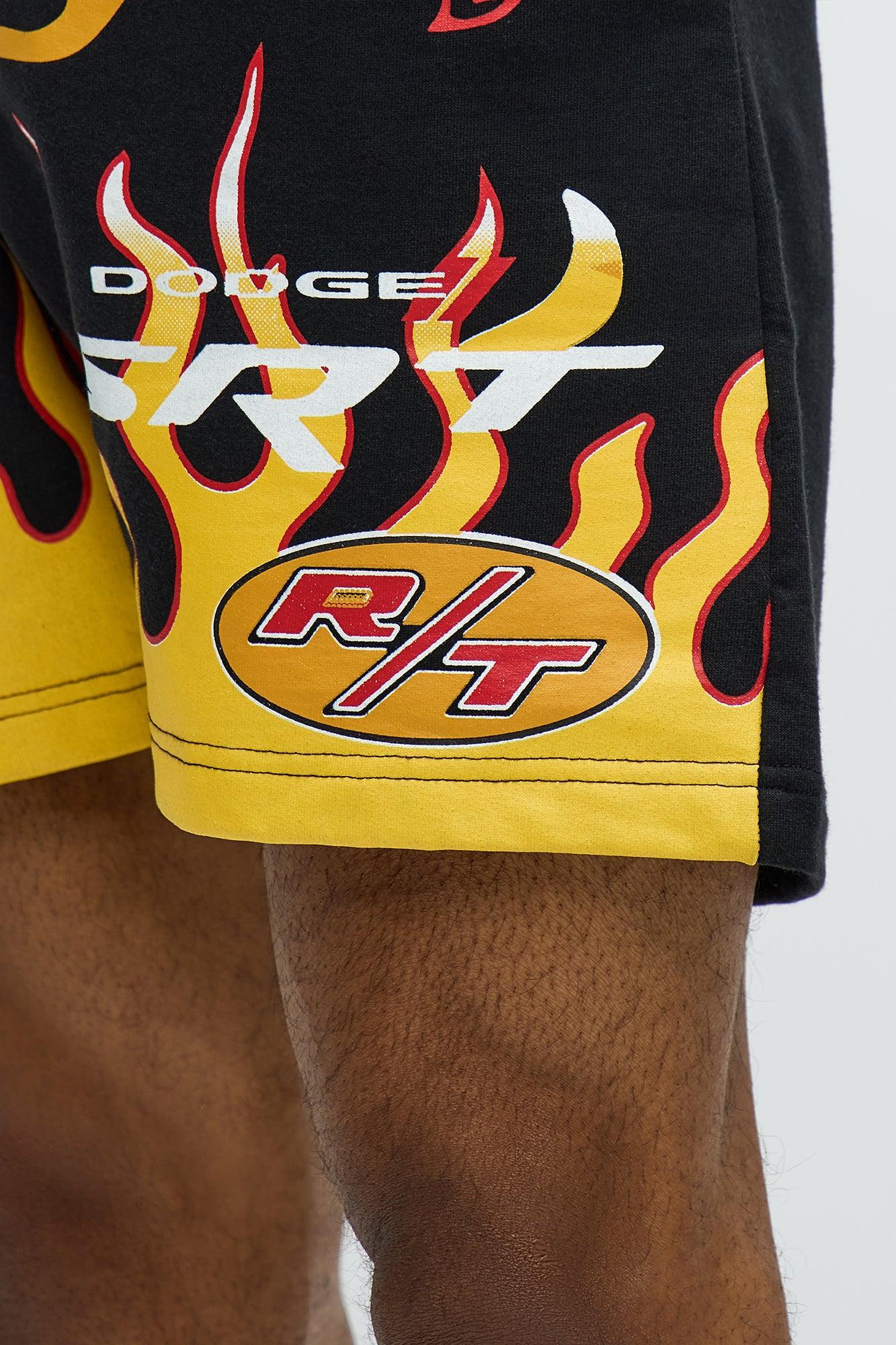 Dodge Demon Racing Team Sweatshorts - Black Product Image
