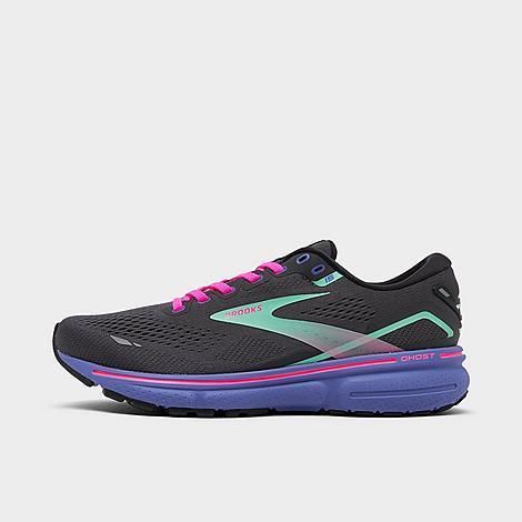 Brooks Mens Ghost 15 - Shoes Ebony/Black/Oyster Product Image